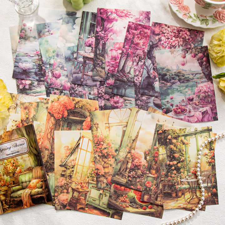 Spring Colorful Journal Decoration Paper
