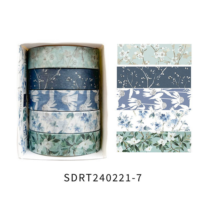 Spring Flower Romantic Series Decorative Tape Cute and Functional for DIY