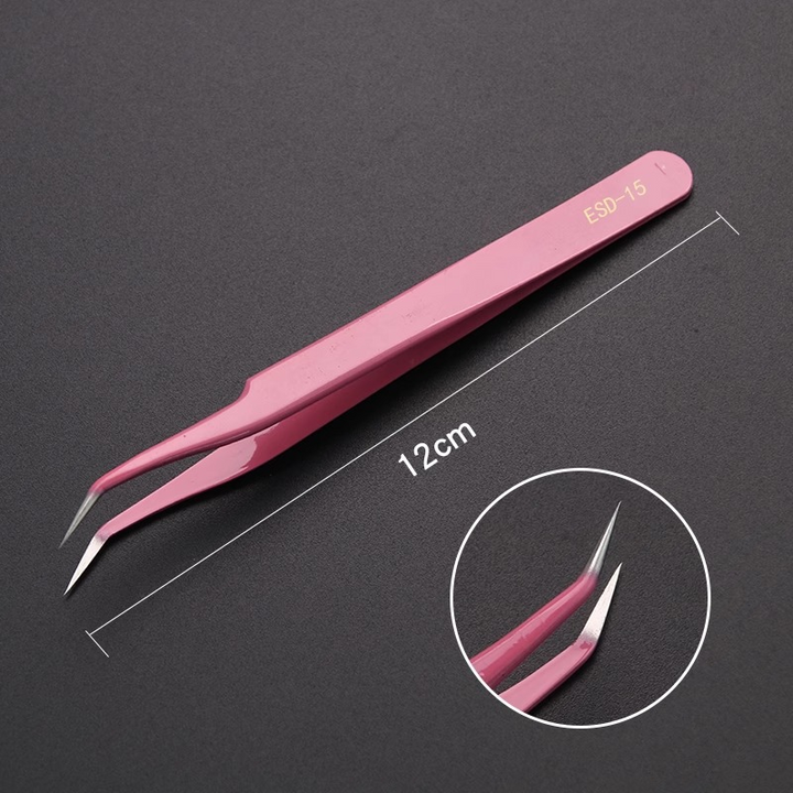 Stainless Steel Tweezers High Hardness Minimalist Suitable for Scrapbooking