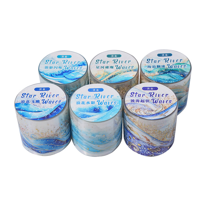 Star River Waves Ocean Magic DIY Decor PET Tapes