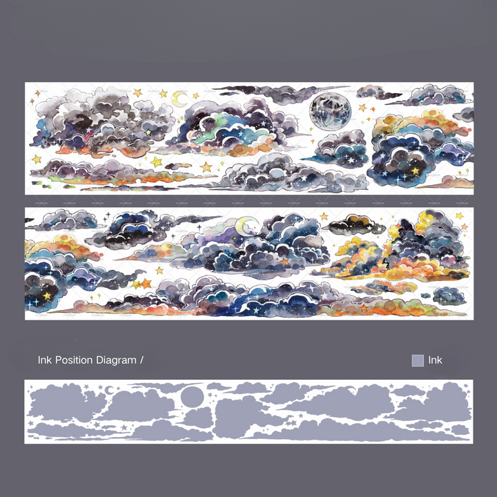 Star Universe Scenery Tape Starry