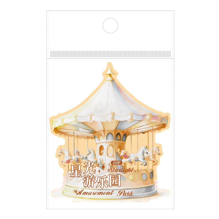 Starlight Amusement Park Magic Sweet Cute Stickers Colorful Fantasy