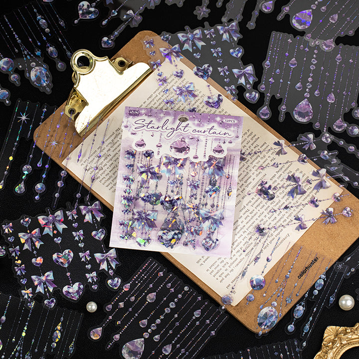 Starlight Curtain decorative sticker suitable for mobile case design
