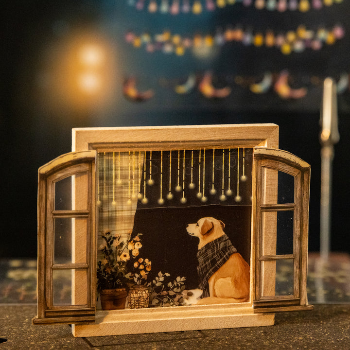 Starry Night PET Sticker Book Starry Sky Collage Supplies