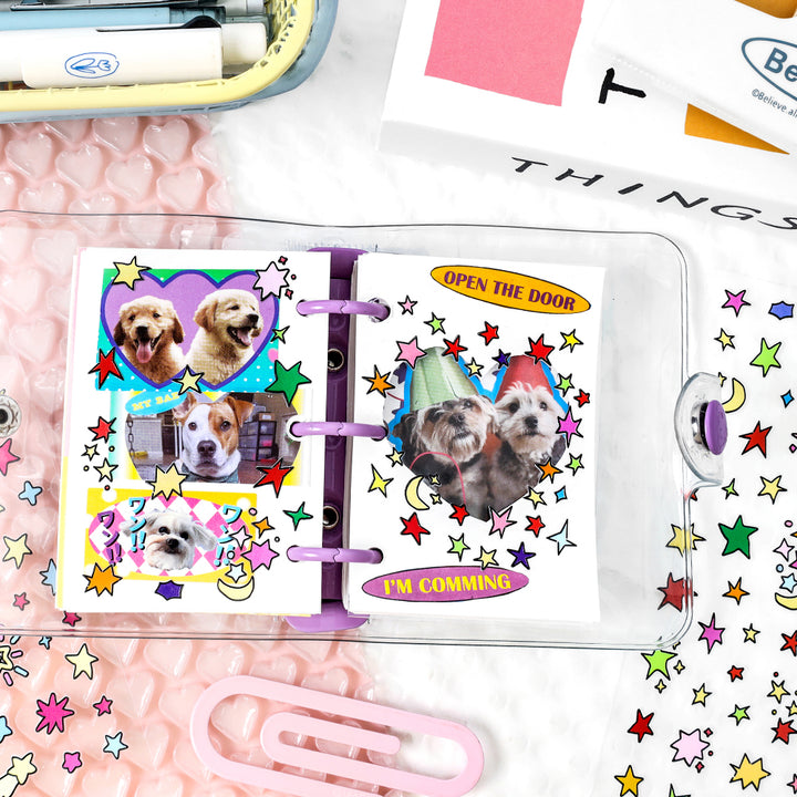 Starry Resin Stickers for Custom Phone Case Decoration