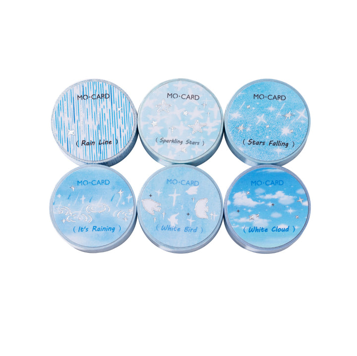 Starry Sky Series Glitter Washi Tape Suitable For Decoration