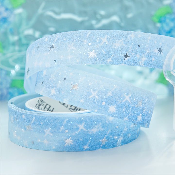 Starry Sky Series Washi Tape Shimmer Texture