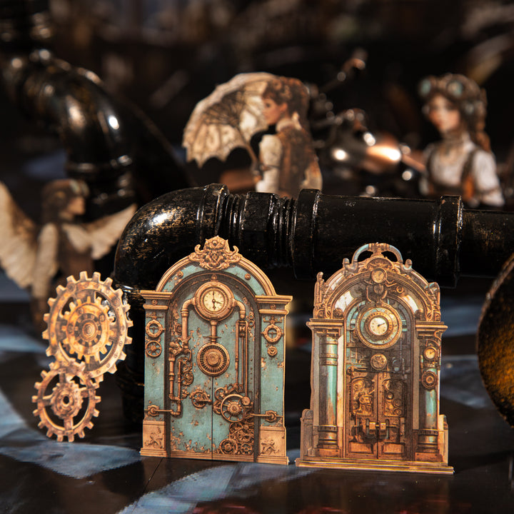 Steam Fantasy Record Stickers For Retro Decoration