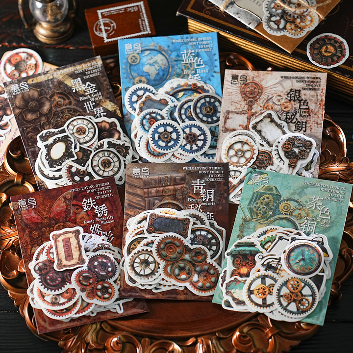 Steampunk Stickers Punk Era Series Scrapbooking Decoration