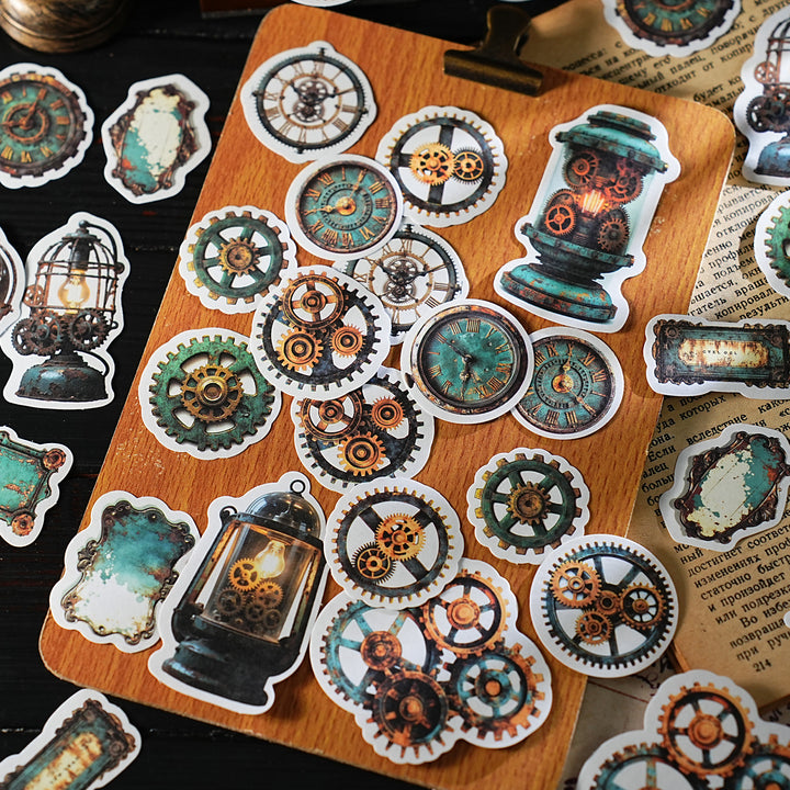 Steampunk Stickers Punk Era Series Vintage Crafting Essentials