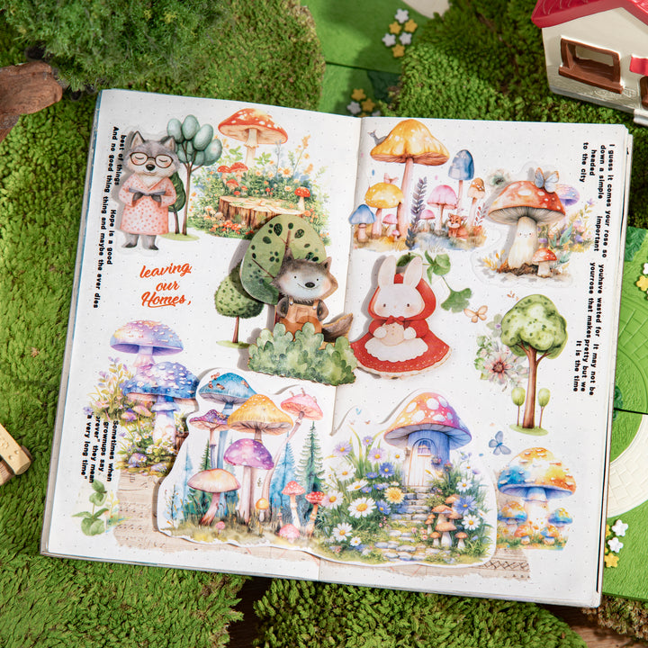 Stickers The Story of Little Red Riding Hood Magic Scene
