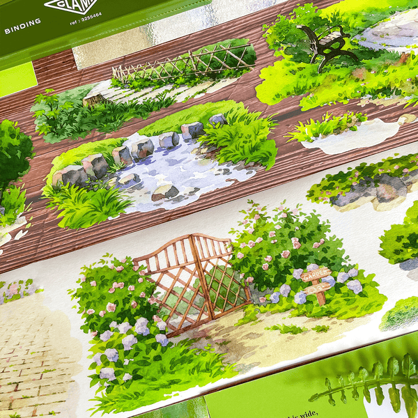 Stone Path PET Tape Suitable For Artistic Collages