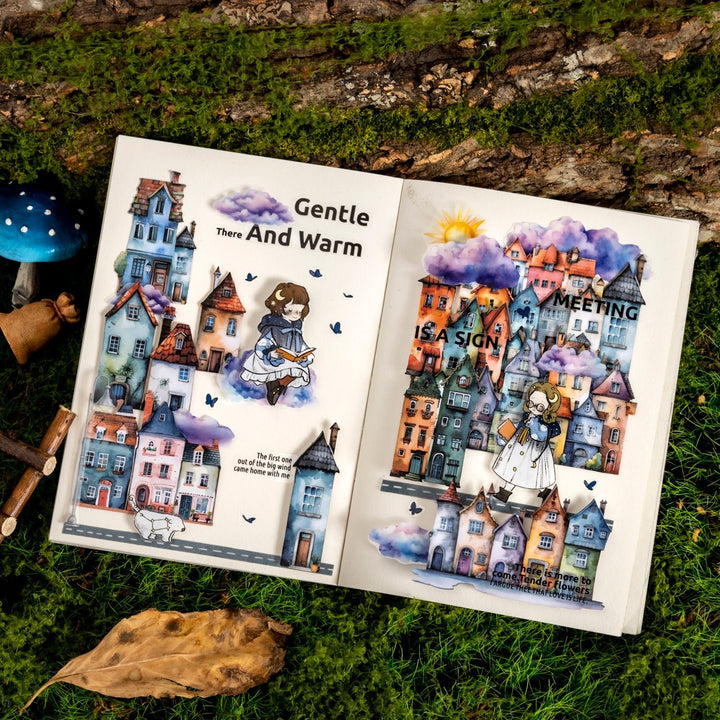 Strange House DIY Scenery Creation Stickers