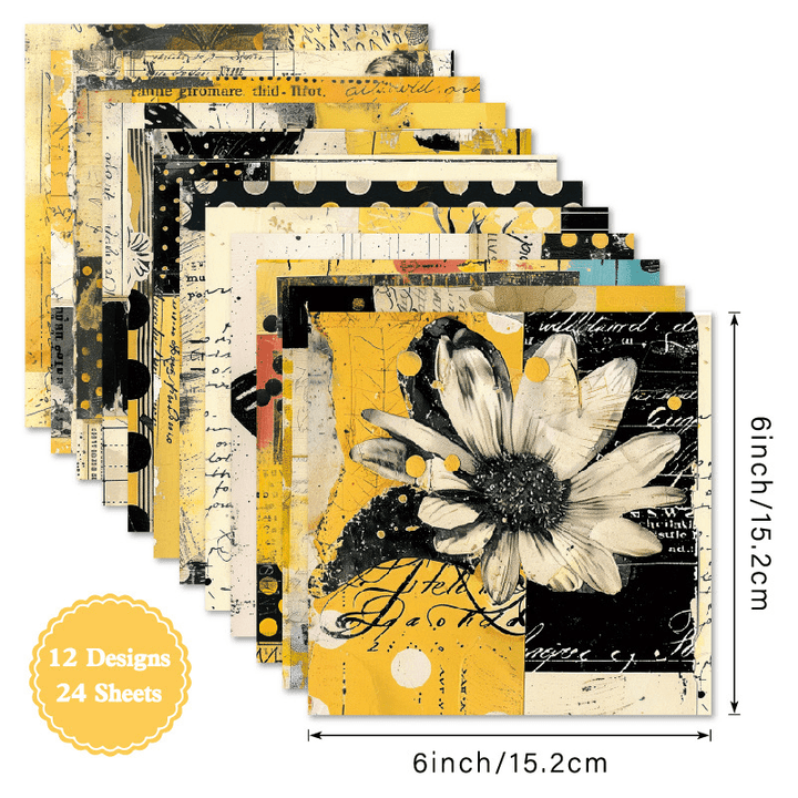 Stylized Craft Material for DIY Planners and Albums