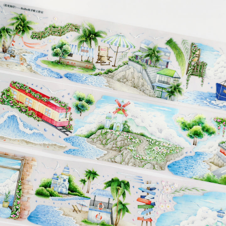 Sunlight Coast PET Tape Ocean Theme DIY