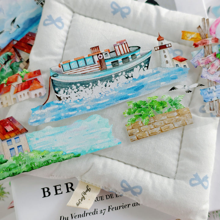 Surfing Time PET Tape Ocean Theme Daily Life Decor