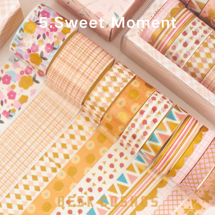 Sweet Moment Washi Tape | Dessert-themed Planner Washi Tape | Beautiful Washi Tape for DIY Projects