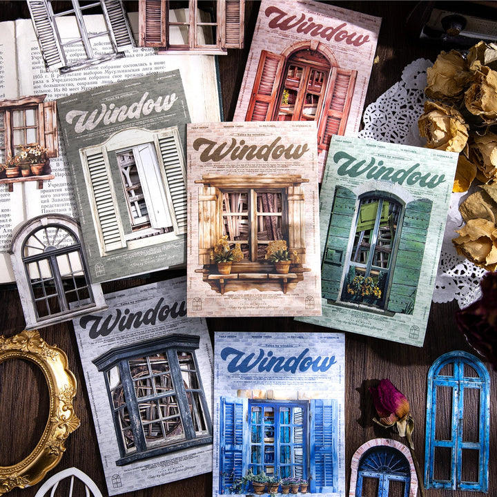 Tales By Window Retro Border Cardstock Stickers for Personal Projects