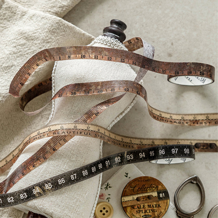 Tape Measure Collection Decorative Washi Tape for Craft Lovers