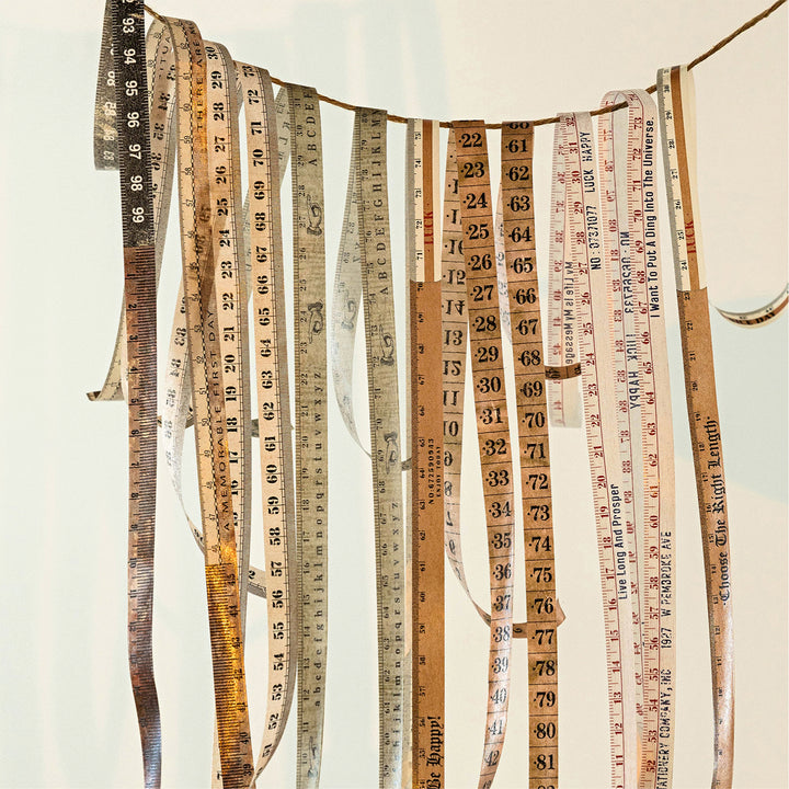 Tape Measure Collection Retro Washi Tape for Creative Projects