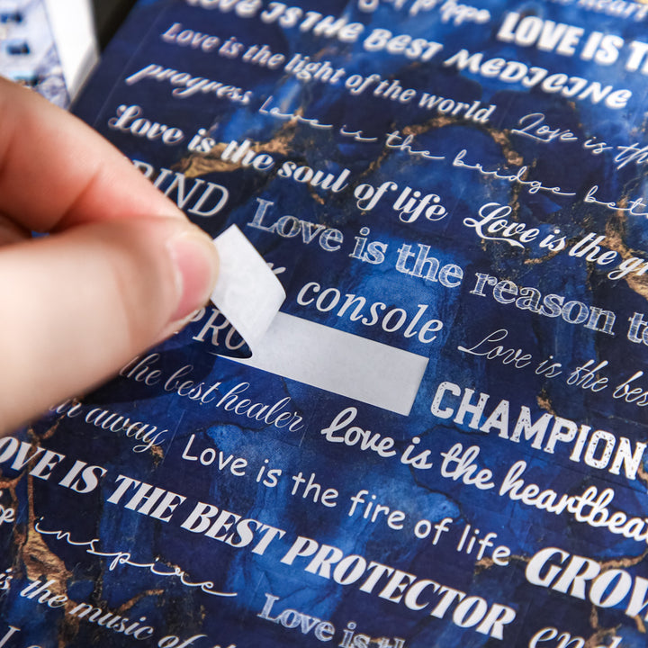 Text Art Series Background Paper For Personalized Projects