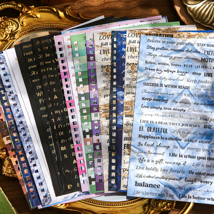 Text Art Series Scrapbook Essentials With Quotes