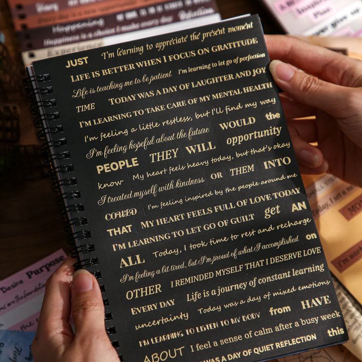 Text Art Series Stickers For Daily Planning Decor