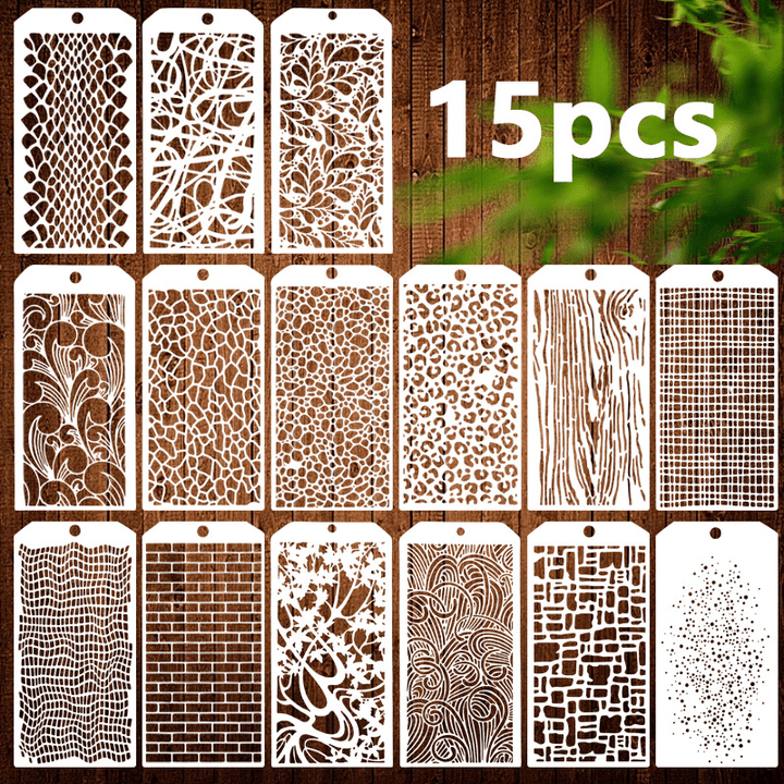 Textures Painting Stencils Geometry Hollow Template