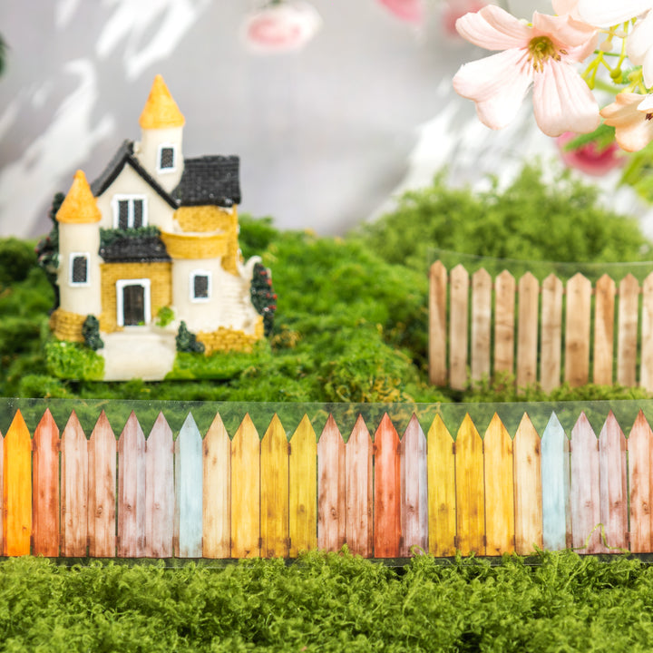 The Fence in the Sun PET Tape Vintage Fence Aesthetic