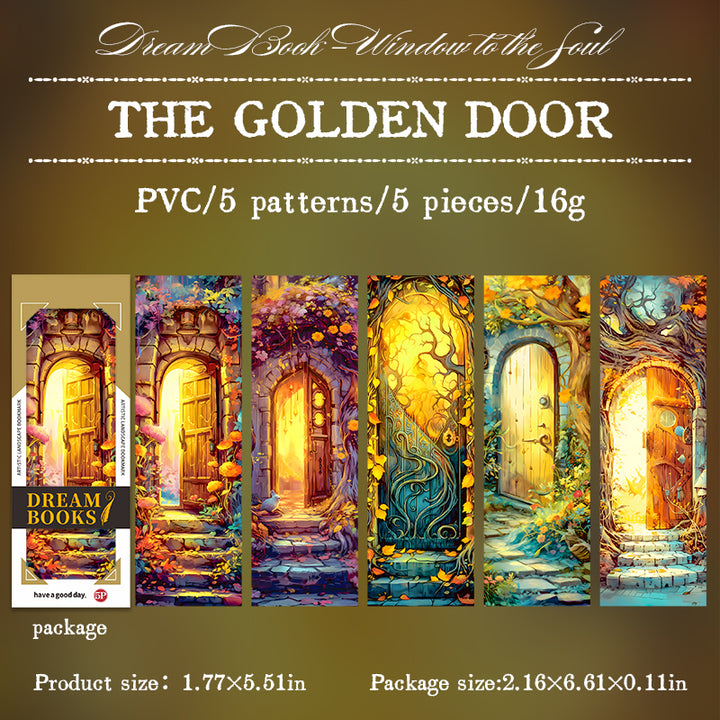 Golden Door Bookmarks