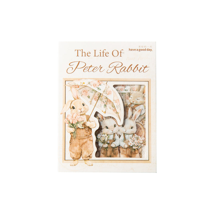 The Life of Peter Rabbit Easter Stickers Retro Bunny for Crafting