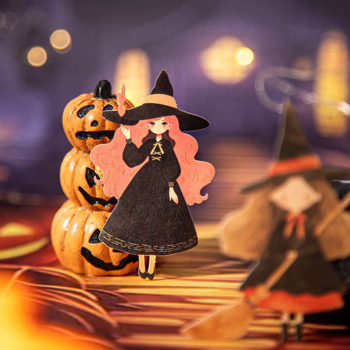 The Little Witch Lilith Magic Sticker For Personalized Decoration