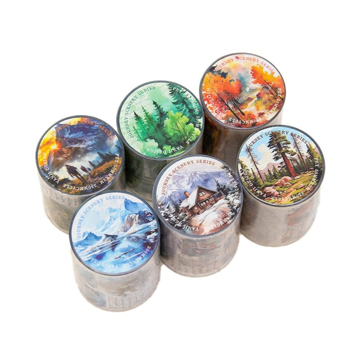The Scenery of the Journey PET Tape Scenic Decor Roll