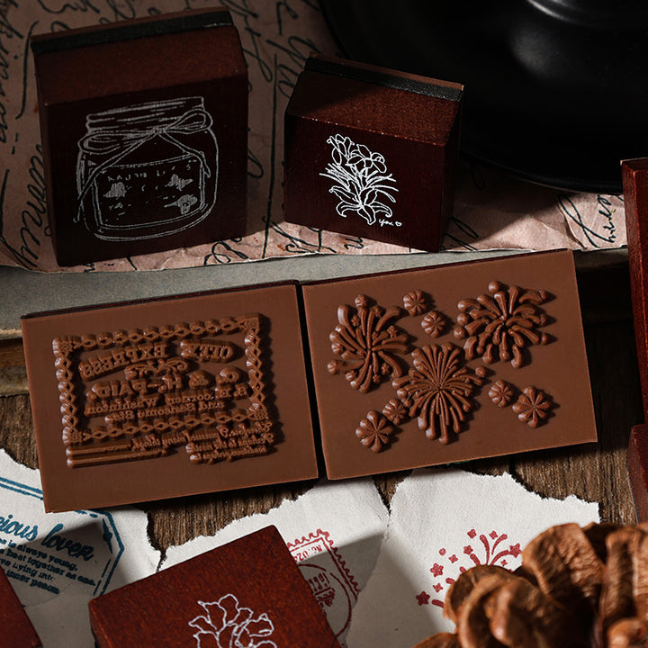 The Seal of Elegance Stamps for Scrapbook and Album Projects