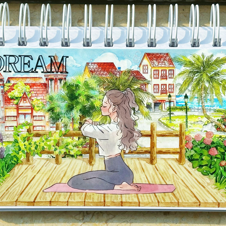 Tide Dock Daily Life Ocean PET Tape Junk Journal