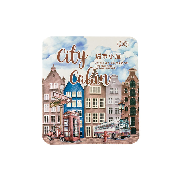 Time Cabin Scrapbooking Stickers for Daily Life