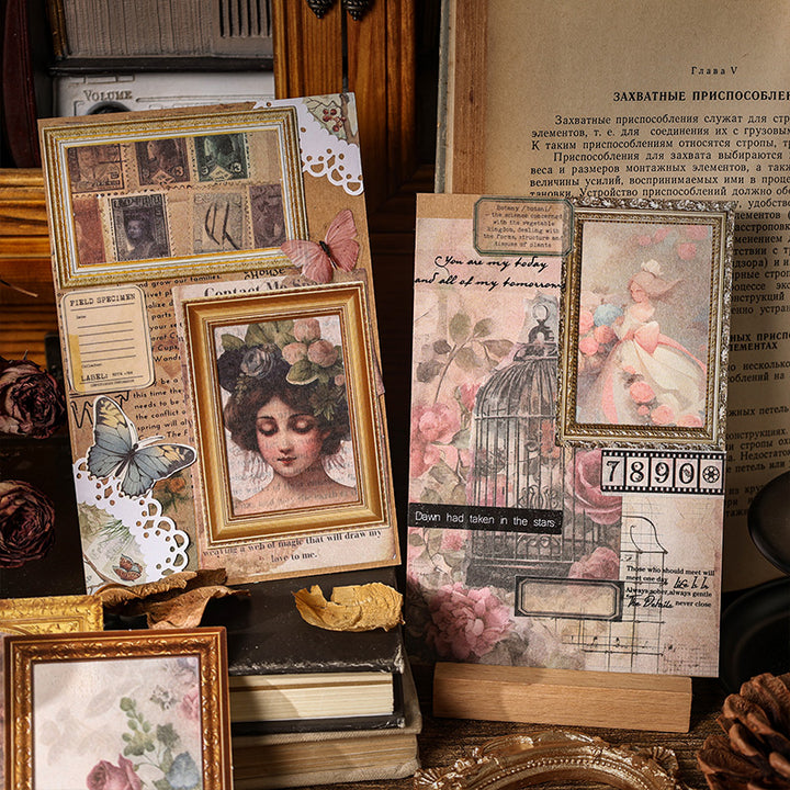 Timeless Memories Retro Stickers Great For Diary Creation