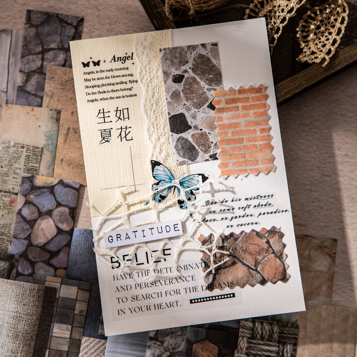Traces of Old Things Vintage Washi Stickers Creative Art