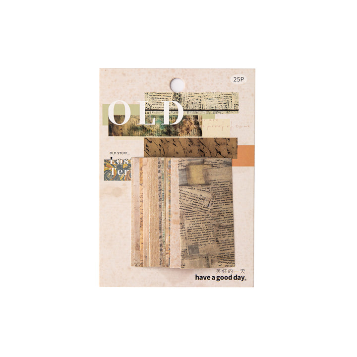 Traces of Old Things Vintage Washi Stickers DIY Projects