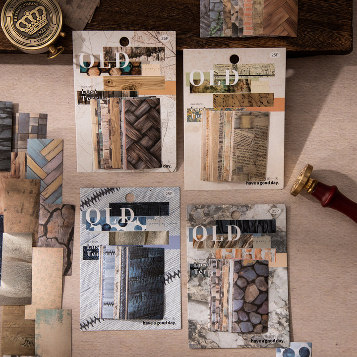 Traces of Old Things Vintage Washi Stickers High Quality Patterns