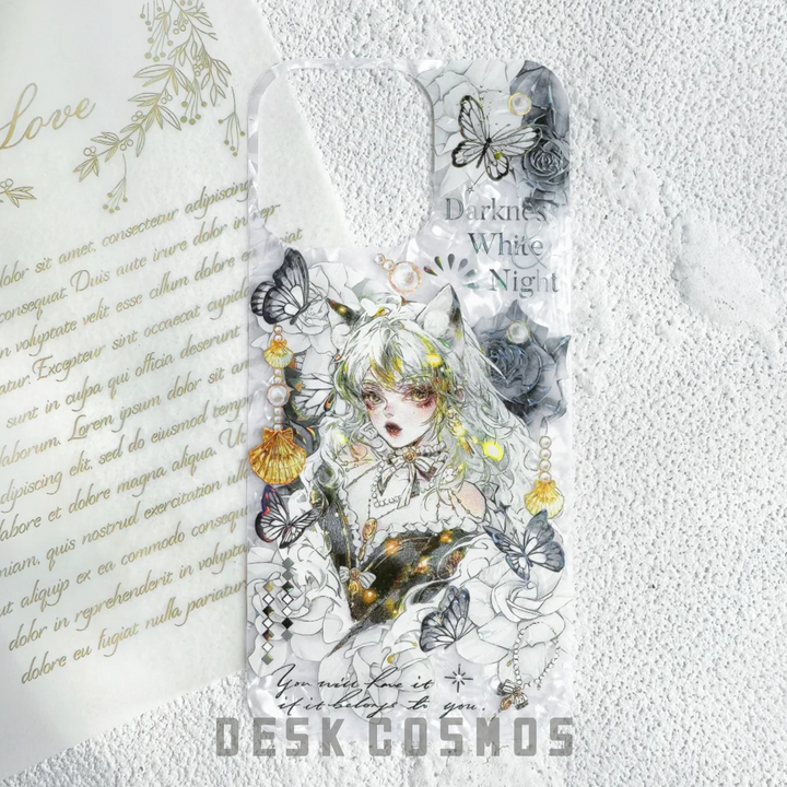 Transparent Phone Back Card for Collage and Journaling