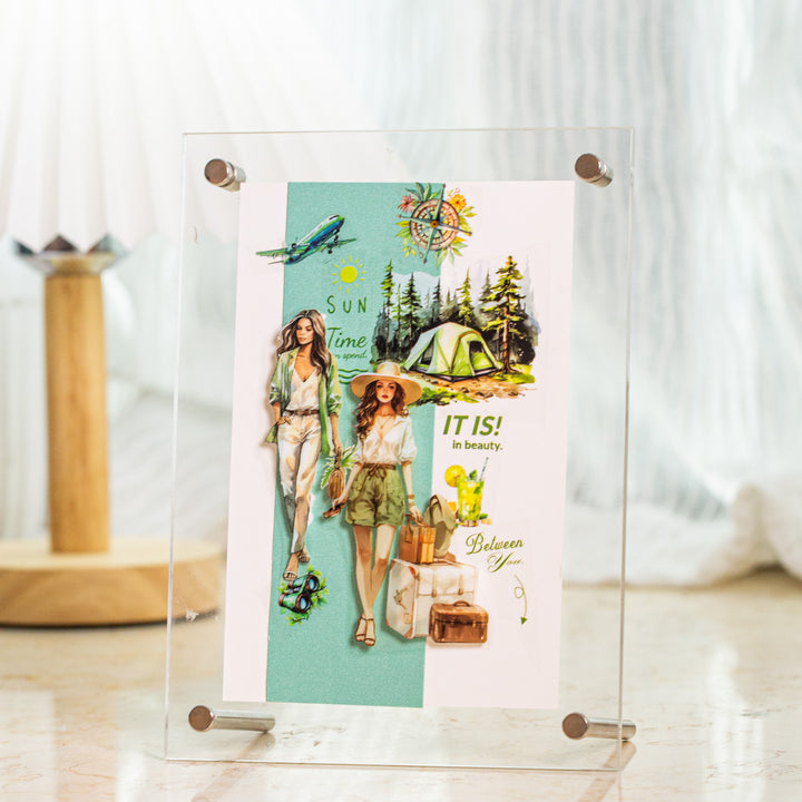 Travel Plan Series PET Tape for Handcraft Decoration