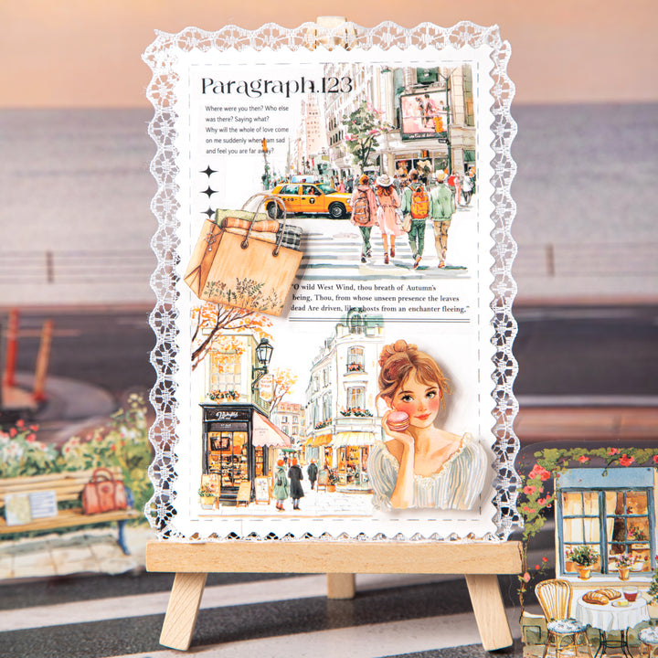 Travel Stickers Holiday Lifestyle PET collage pack