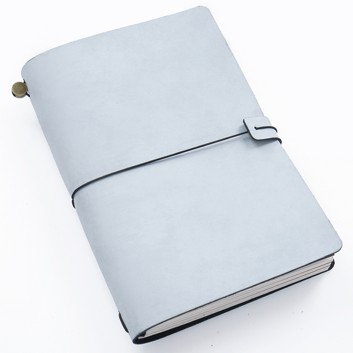 Traveler's Notebook Series Fog Wax Leather Journal Black A5 Size