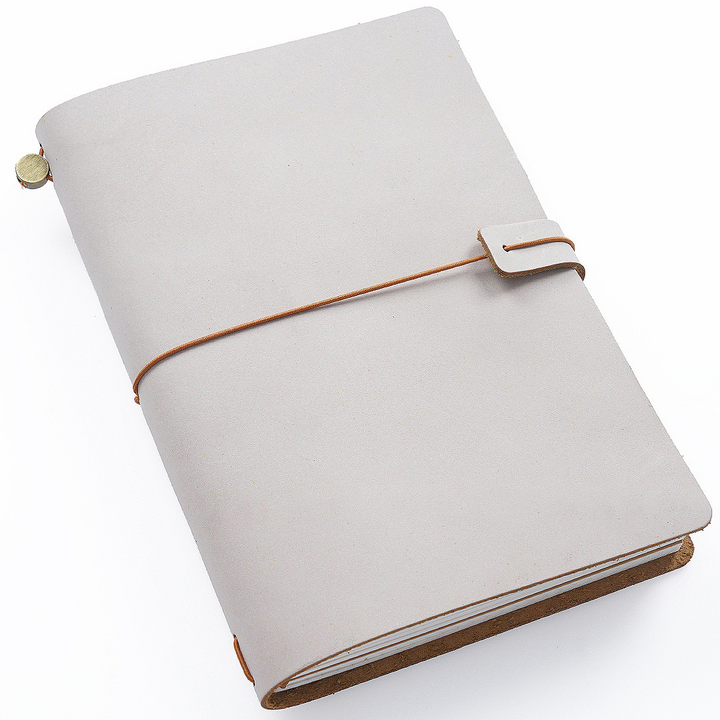 Traveler's Notebook Series Fog Wax Leather Journal Brown A5 Size