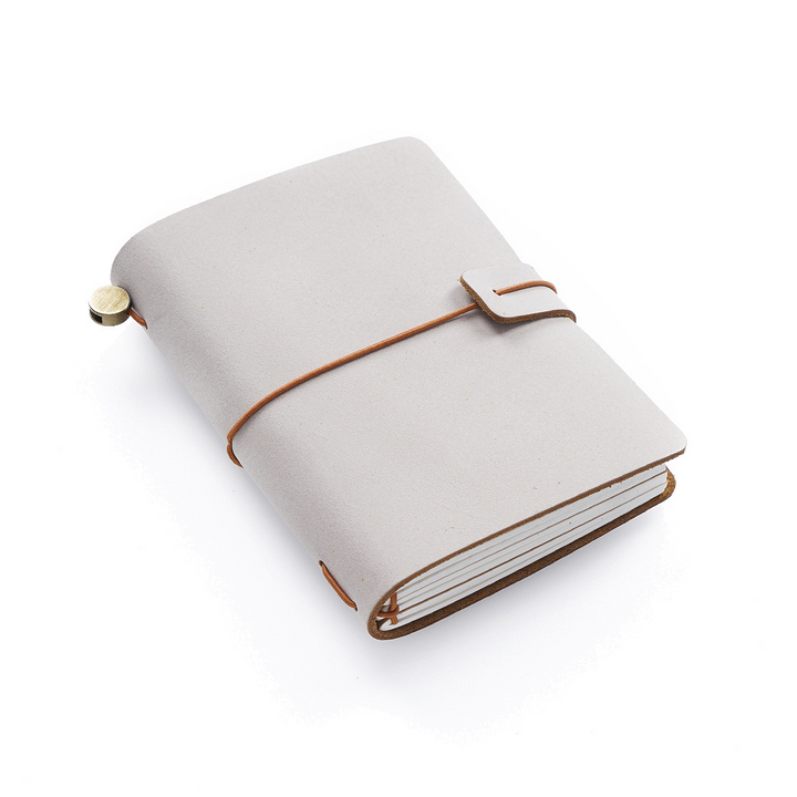 Traveler's Notebook Series Fog Wax Leather Journal Brown Passport Size