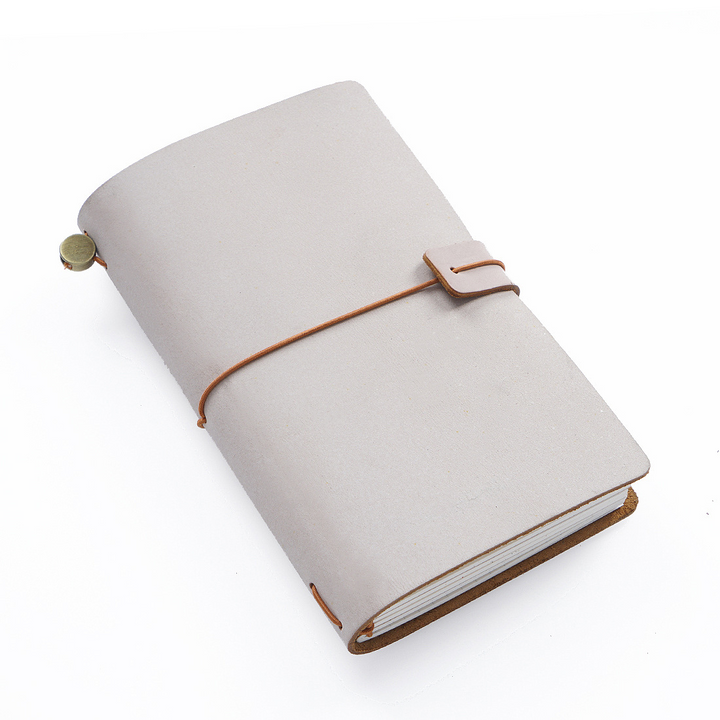 Traveler's Notebook Series Fog Wax Leather Journal Brown Pocket Size