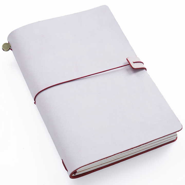 Traveler's Notebook Series Fog Wax Leather Journal Burgundy A5