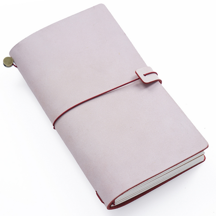 Traveler's Notebook Series Fog Wax Leather Journal Burgundy Standard Size