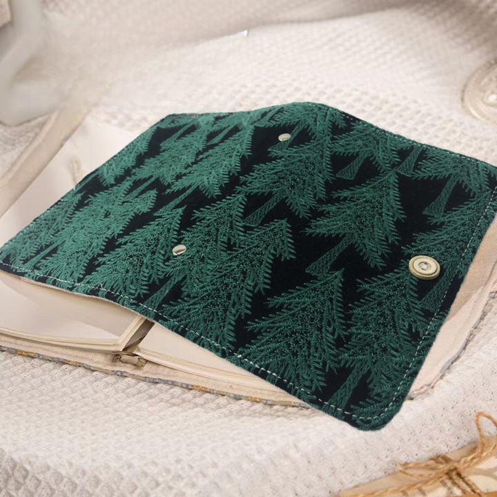Tree and Forest Embroidery Journal Side View